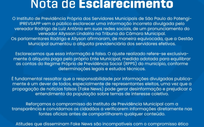 Nota de Esclarecimento