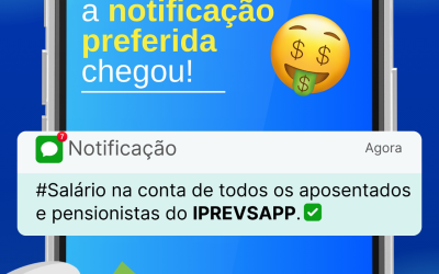 Já olhou suas notificações?? 🔔 O salário chegou antes do carnaval, meu povo 🥳